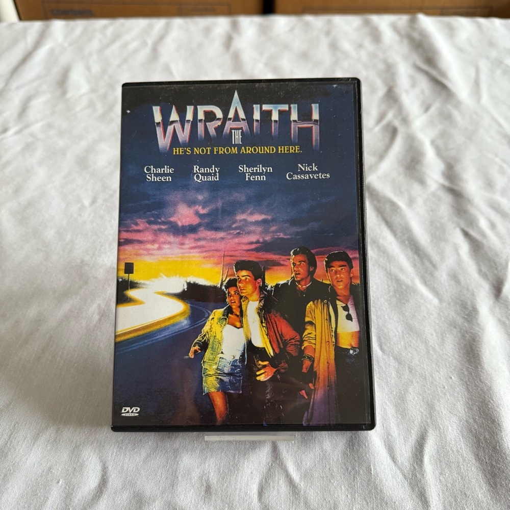 The Wraith DVD 1986 Charlie Sheen Randy Quaid ‎ Mike Marvin Sci-Fi Rare 80s